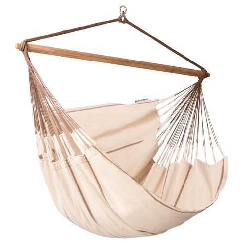 La Siesta Habana Kingsize nougat biopamut függőfotel