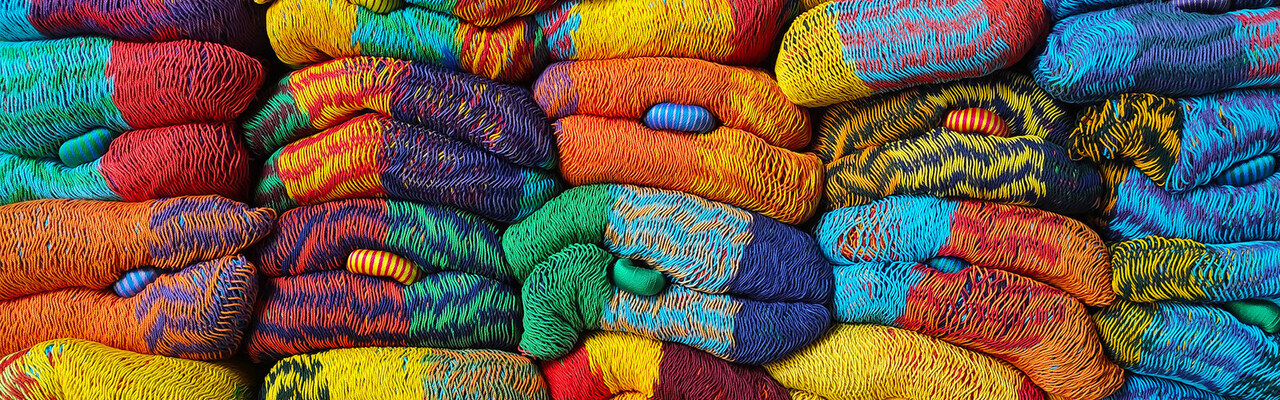 Kézzel szőtt mexikói függőágyak